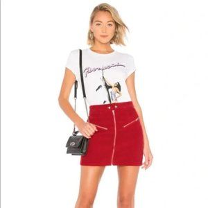 By The Way Malika Corduroy Mini Skirt